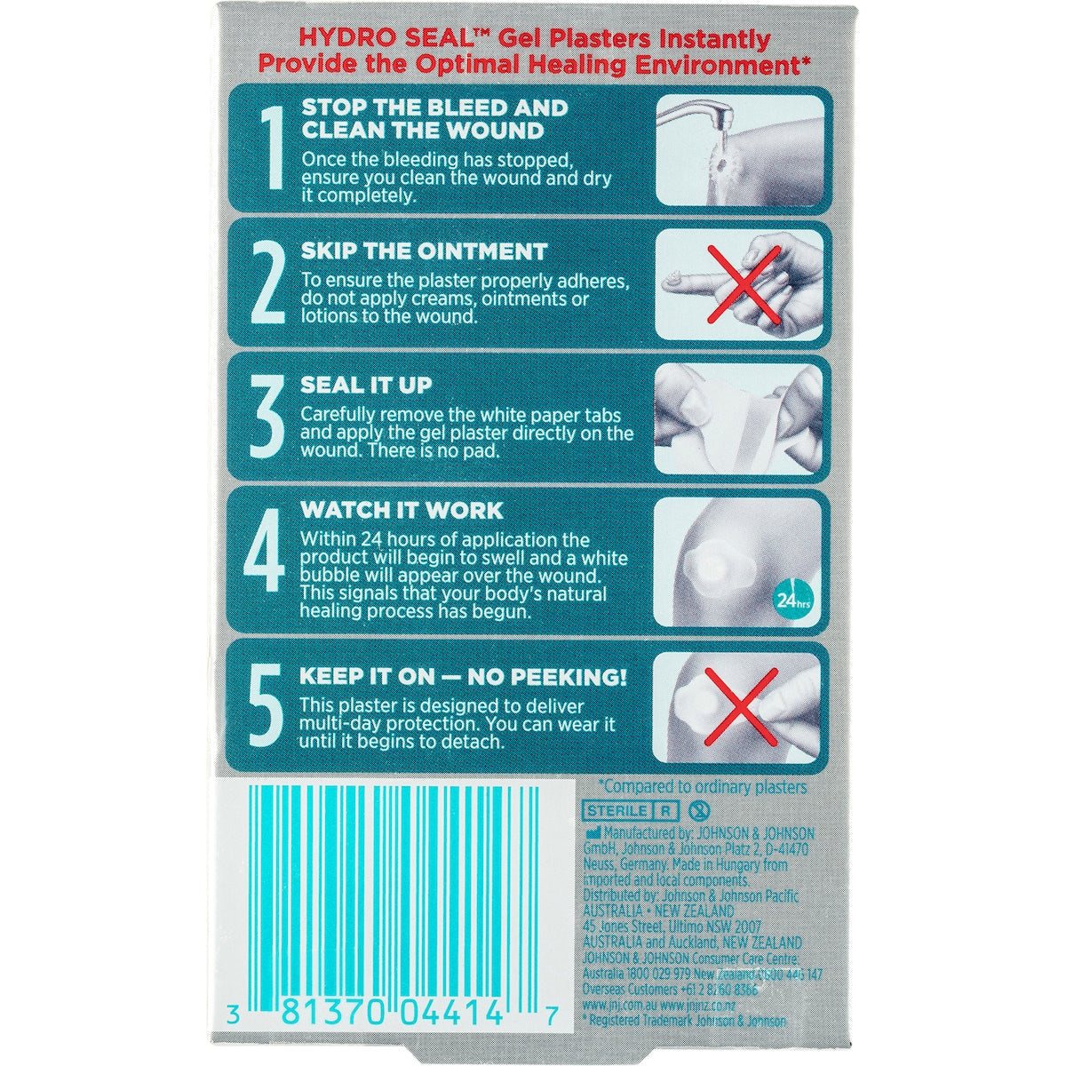 Band-aid Advanced Healing Regular Plasters 10 Pack