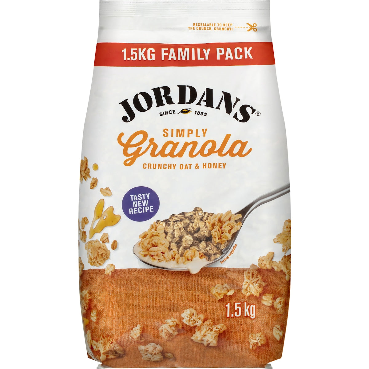 Jordans Simply Granola Crunchy Oat & Honey 1.5kg