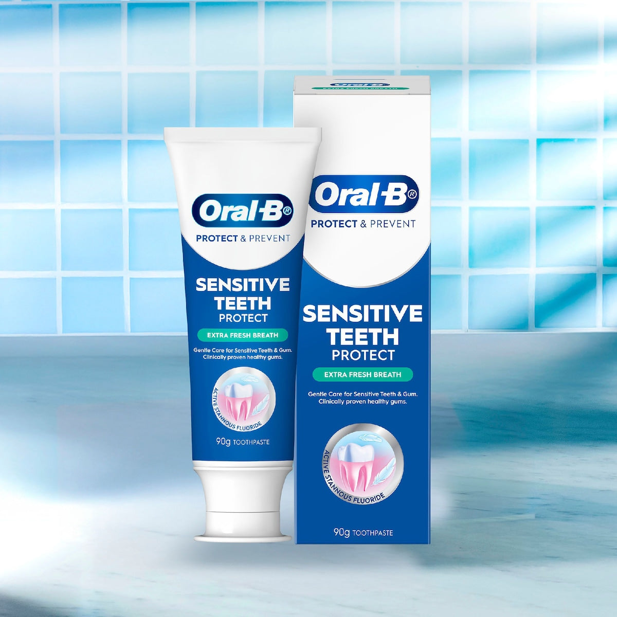 Oral-b Sensitivity & Gum Extra Fresh Breath Soft Mint Toothpaste 90g