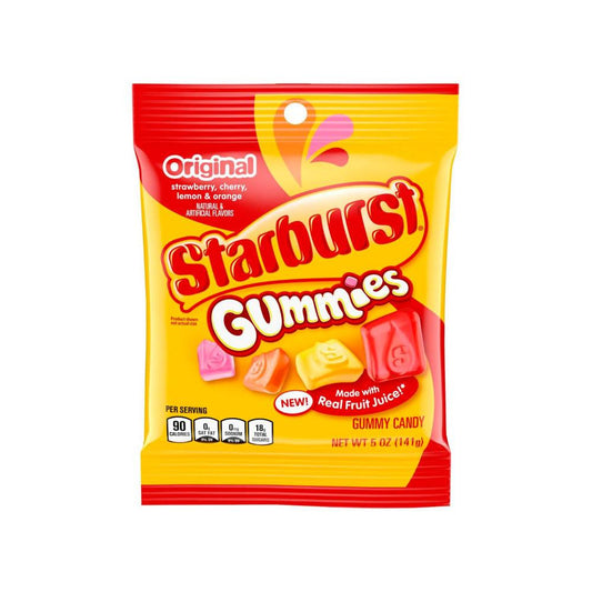 Starburst Gummies Original Peg - 141g