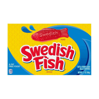 Swedish Fish Theatre Red Box - 88g