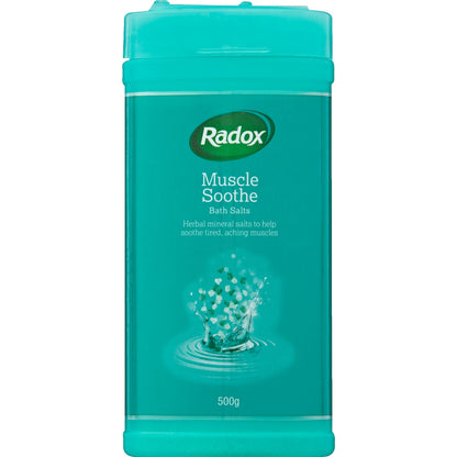 Radox Mineral Herbal Bath Salts Muscle Soothe 500g