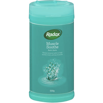 Radox Mineral Herbal Bath Salts Muscle Soothe 500g
