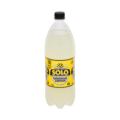 Solo Thirst Crusher Original Lemon Soft Drink Bottle - 1.25L