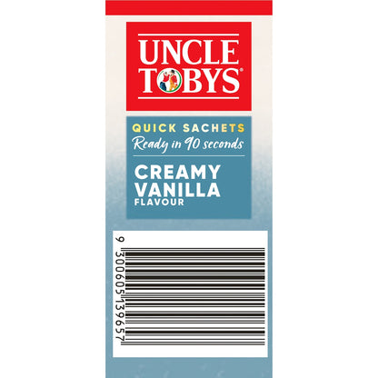 Uncle Tobys Oats Sachets Creamy Vanilla 10 Pack 350g