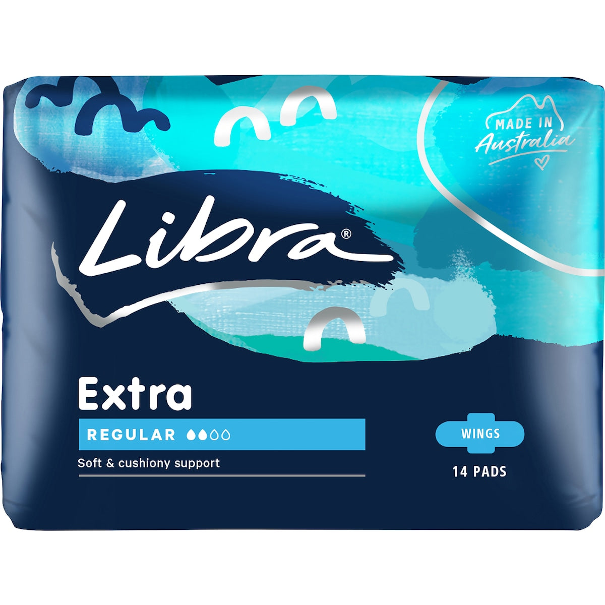 Libra Pads Extra Wings Regular 14 Pack