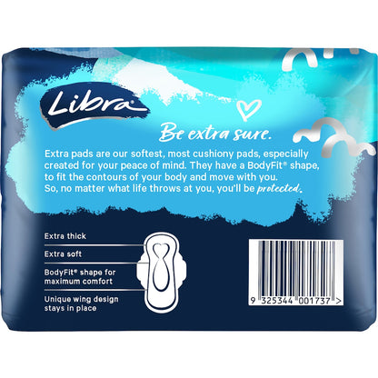 Libra Pads Extra Wings Regular 14 Pack