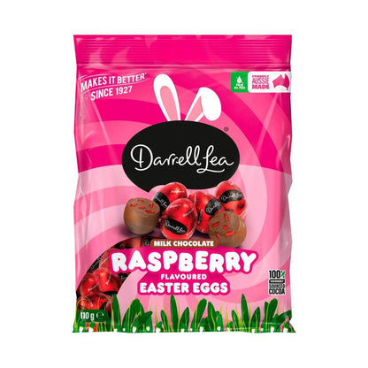 Darrell Lea Raspberry Foiled Eggs - 110g