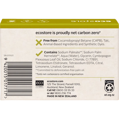 Ecostore Lemongrass Soap Bar 150g