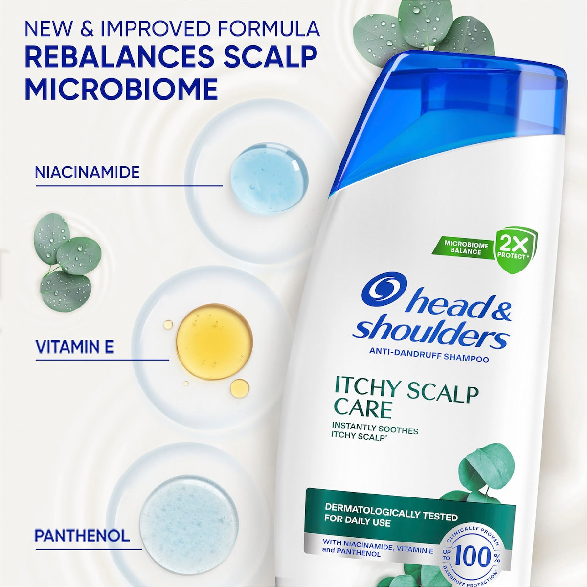 Head & Shoulders Itchy Scalp Care Anti Dandruff Shampoo 400ml