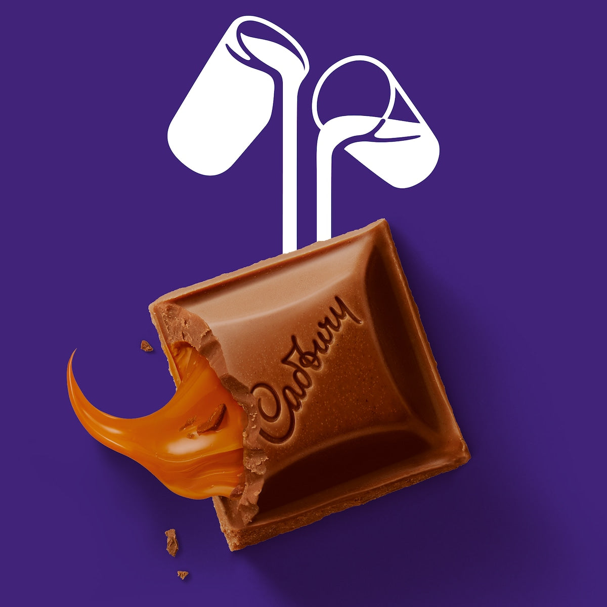 Cadbury Dairy Milk Caramel Chocolate Caramello Large Block 345g