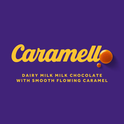 Cadbury Dairy Milk Caramel Chocolate Caramello Large Block 345g