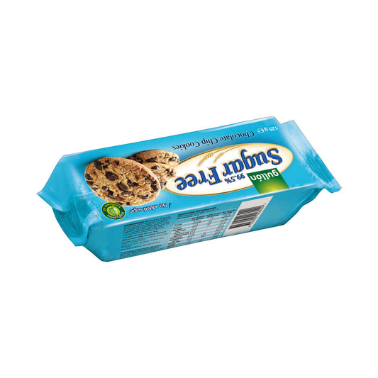 Gullon Sugar Free Chocolate Chip Cookies - 125g