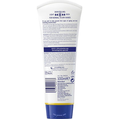 Nivea 3 In 1 Anti Age Care Hand Cream Enriched With Q10 100ml