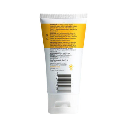 Invisible Zinc Face & Body SPF 50 Sunscreen - 150g