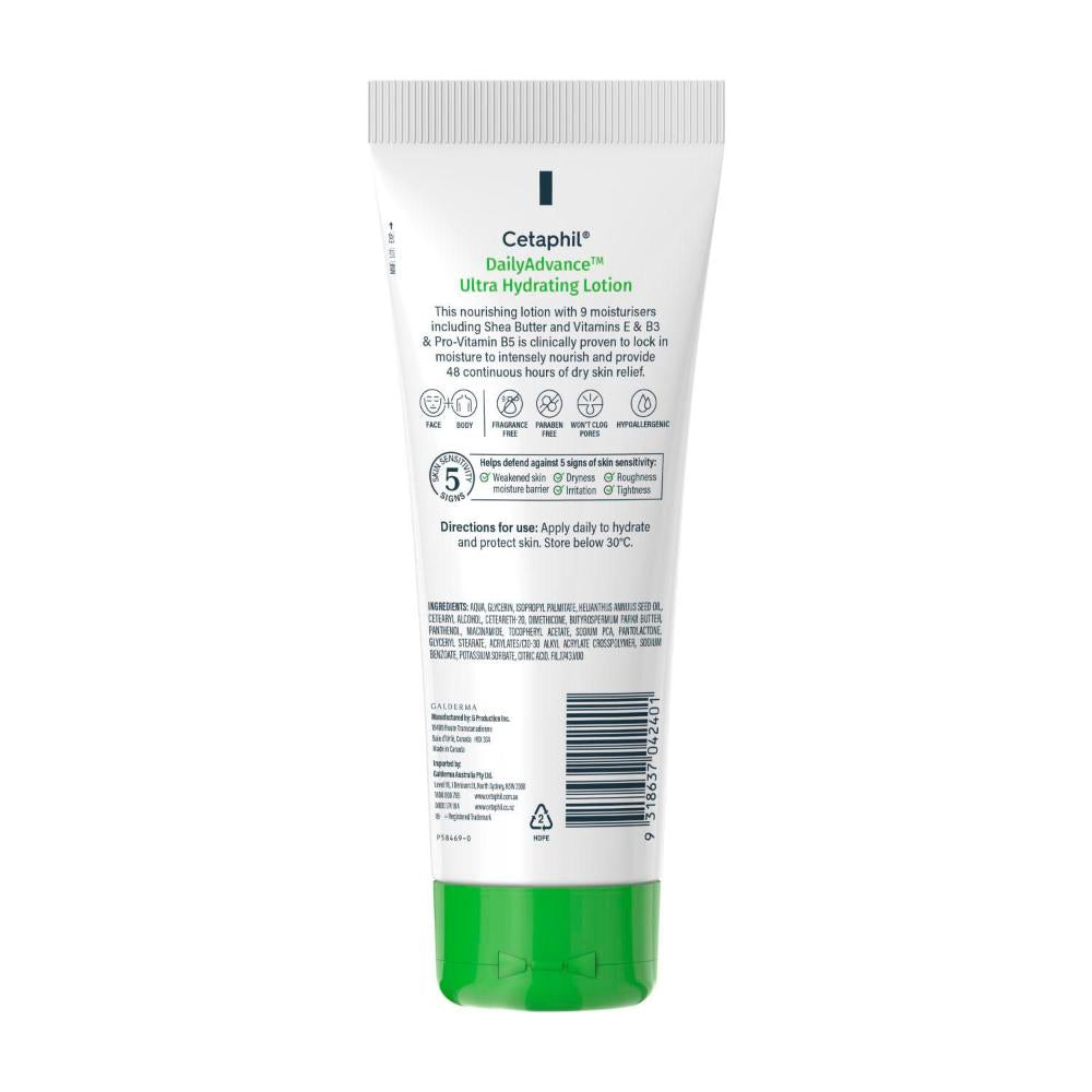Cetaphil Daily Advance Ultra Hydrating Lotion - 226g