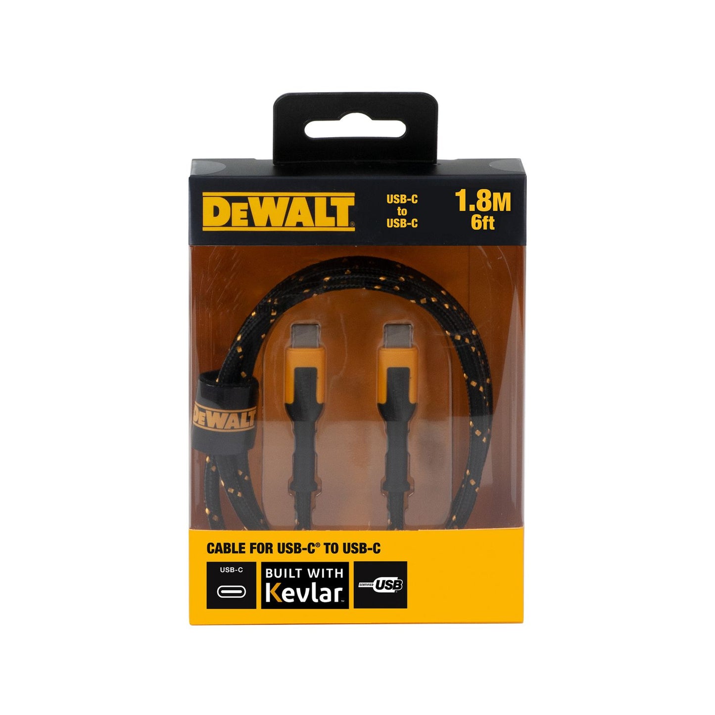 Dewalt USB C to USB C Charging Cable - 1.8m