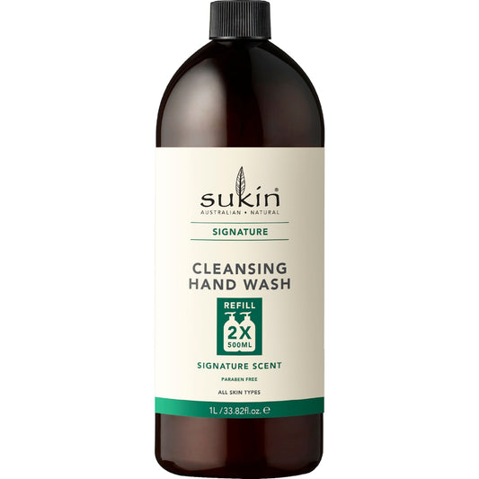 Sukin Cleansing Hand Wash Refill 1l