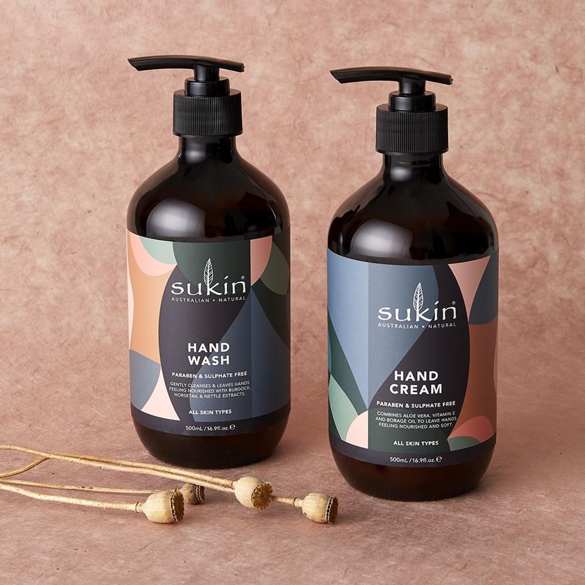 Sukin Art Series Anna Cole Hand Wash 500ml