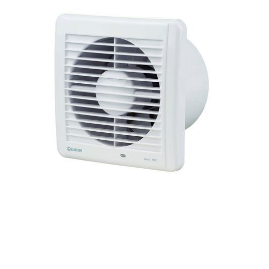 Blauberg 150mm White Aero Wall / Ceiling Exhaust Fan