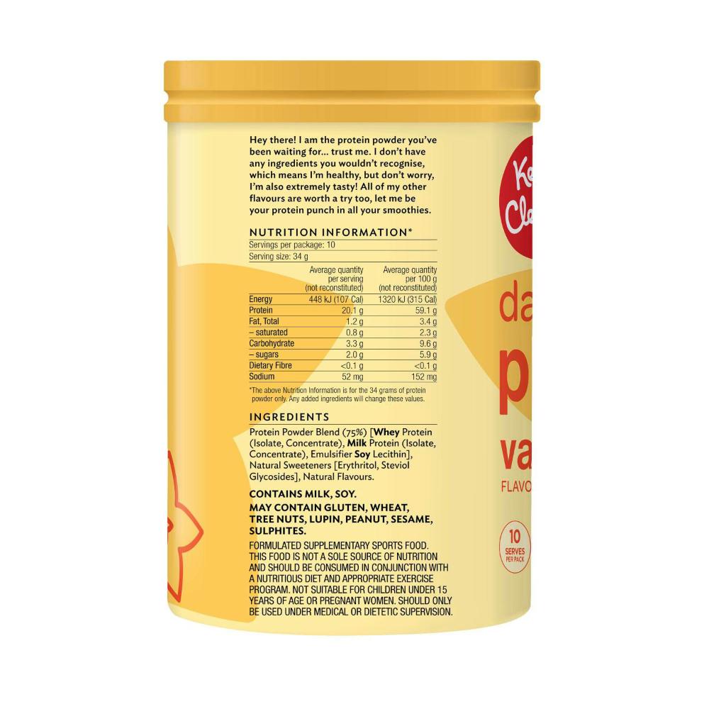 Keep It Cleaner Protein Powder Vanilla - 340g