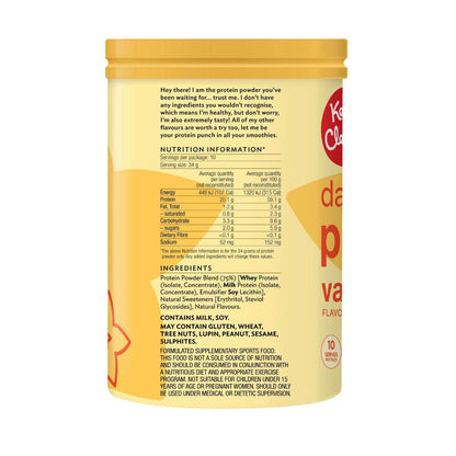 Keep It Cleaner Protein Powder Vanilla - 340g