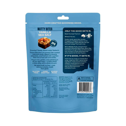 Wallaby Nutty Bites Sea Salt - 120g