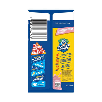 Sanitarium Up&go Liquid Breakfast Fridge Pack Strawberry 12x250ml - 3L