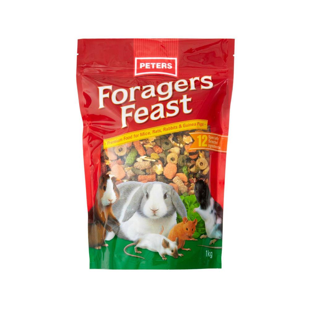 Peters Foragers Feast Small Animal Food - 1kg