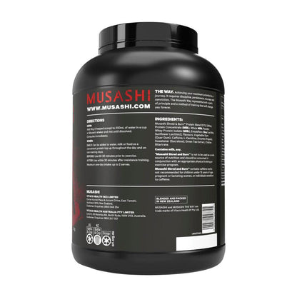 Musashi Shred And Burn Vanilla - 2kg
