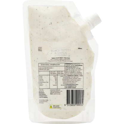 Fine Food Salad Dressing Cracked Pepper & Garlic 250ml
