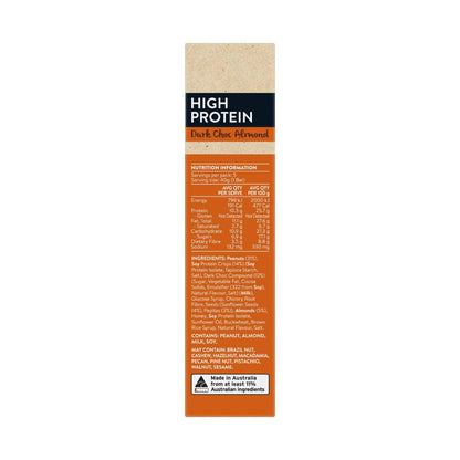 Heritage Mill High Protein Bars Dark Choc Almond - 200g