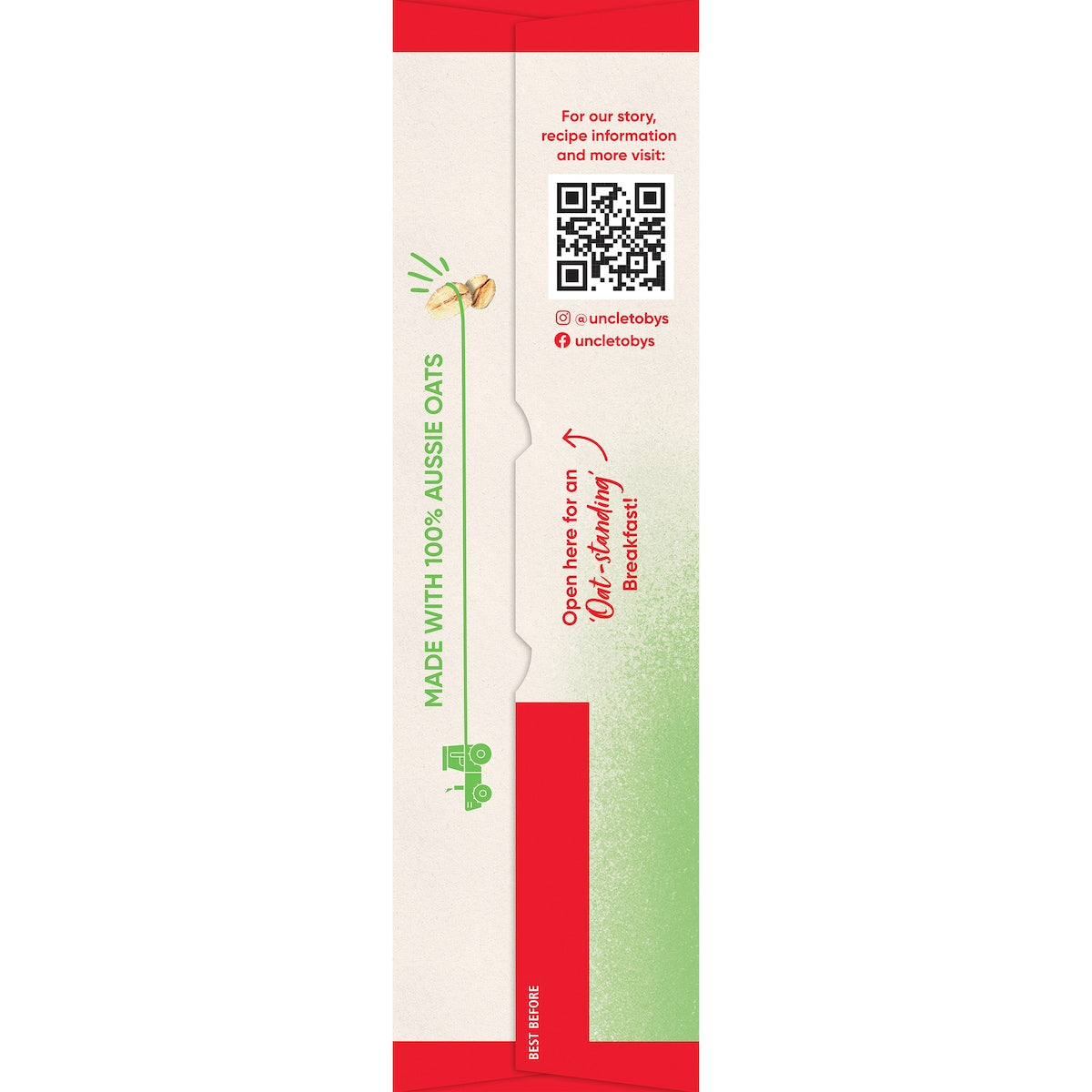 Uncle Tobys Oats Quick Sachets Apple & Cinnamon Porridge 350g
