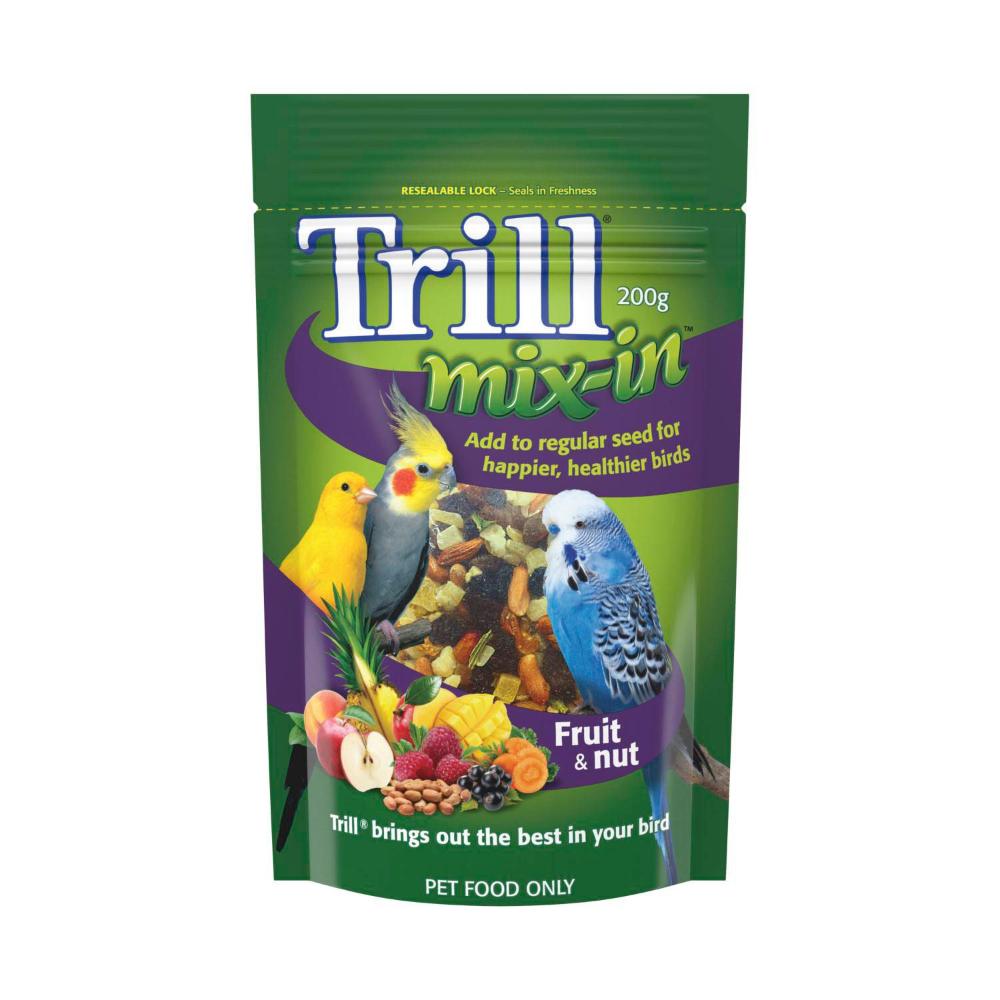 Trill Fruit & Nut Blend Bird Food - 200g