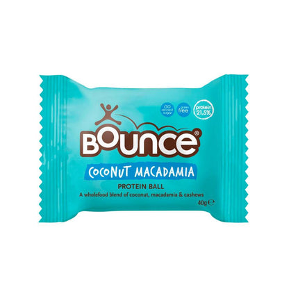 Bounce Gluten Free Coconut Macadamia Natural Energy Ball - 40g
