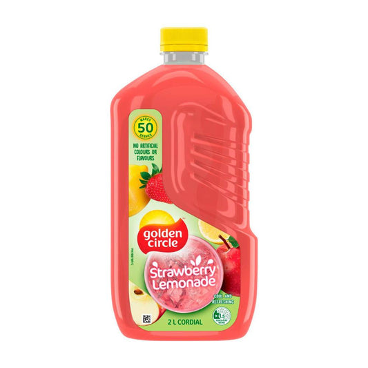 Golden Circle Cordial Strawberry Lemonade - 2L