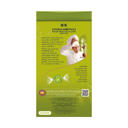 Lindt Lindor Pistachio Chocolate Bag - 123g