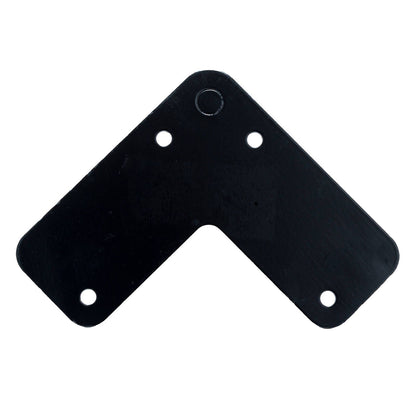 Taskmaster Hairpin Table Leg - 150 x 10mm - Matte Black