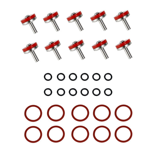 Enduraseal Premium Stainless Steel Tap Valves - 12mm - 10 Pack