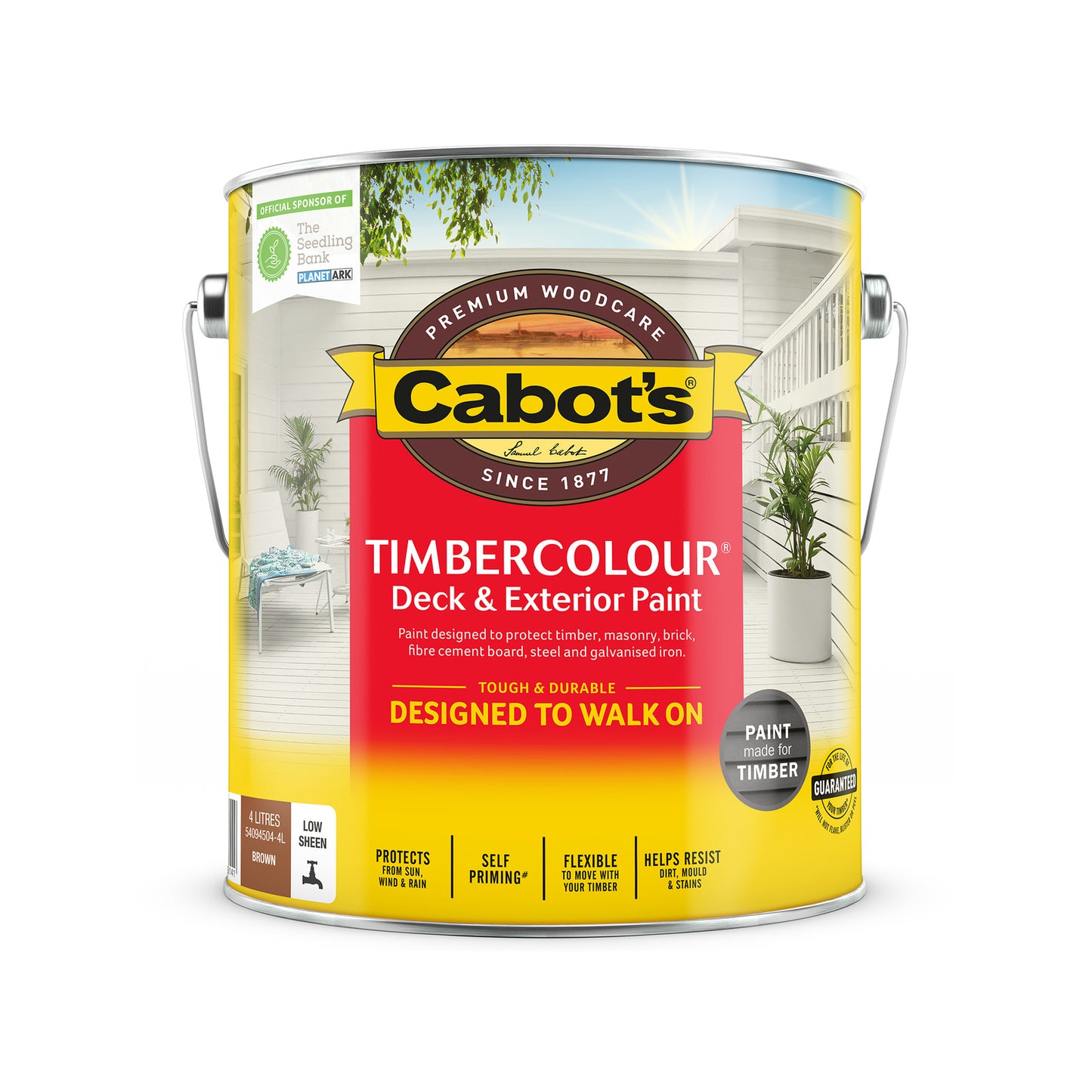Cabot Timbercolour Deck Paint - 4L