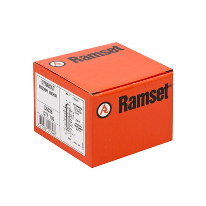Ramset DynaBolt Plus - 6 x 26mm - 100 Pack