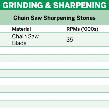 Dremel Chainsaw Sharpening Grinding Stone - 4mm - 2 Pack