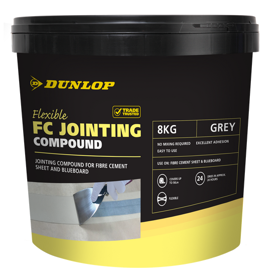 Dunlop Fibre Cement Jointing Compound - 8kg