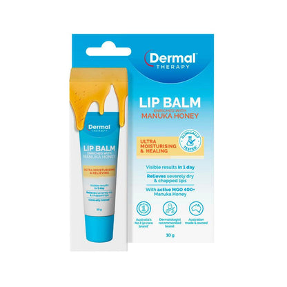 Dermal Therapy Manuka Honey Lip Balm - 10g