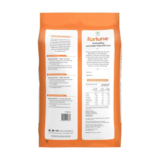 Fortune Everyday Basmati Rice - 10kg