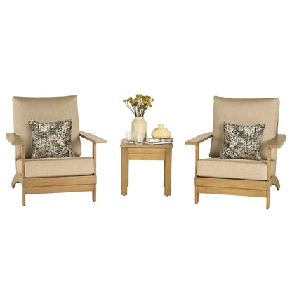 Atleisure Westerly Seating 3 Piece Set Ash