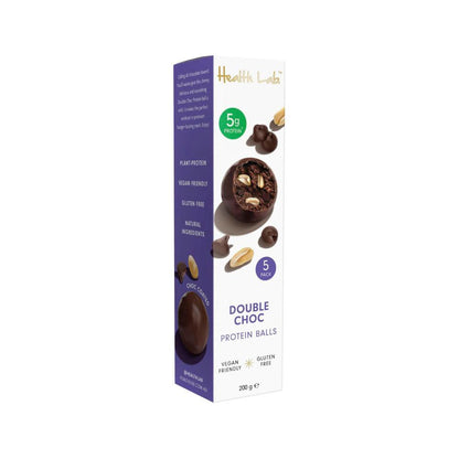 Health Lab Double Choc Protein Balls 5x40g - 200g