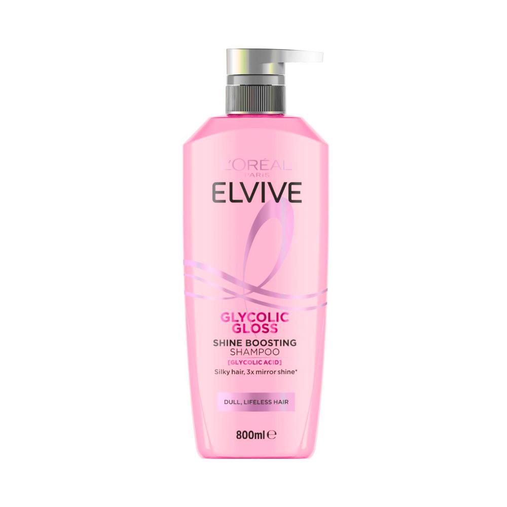 L'Oreal Paris Elvive Glycolic Gloss Core Shampoo - 800mL