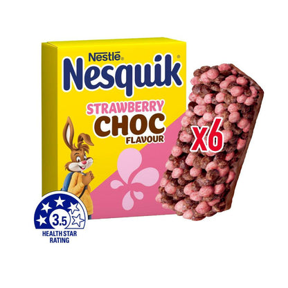 Nestle Nesquik Bar Strawberry Choc Flavour - 120g