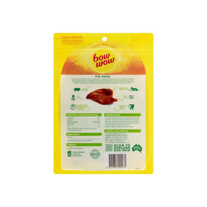 Bow Wow Pigs Ears Dog Treats - 5 pack